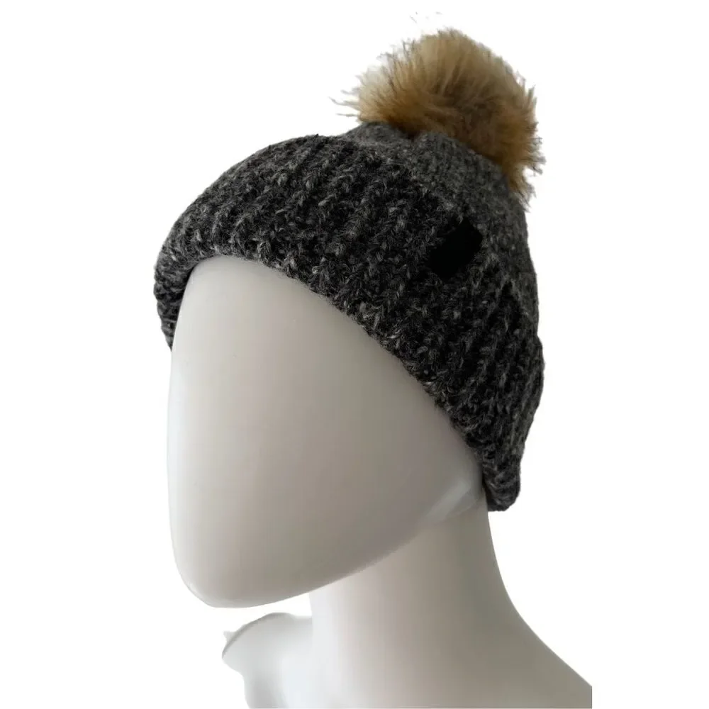 Bula Wool-blend Beanie with Pompom, OS - Picture 4 of 7